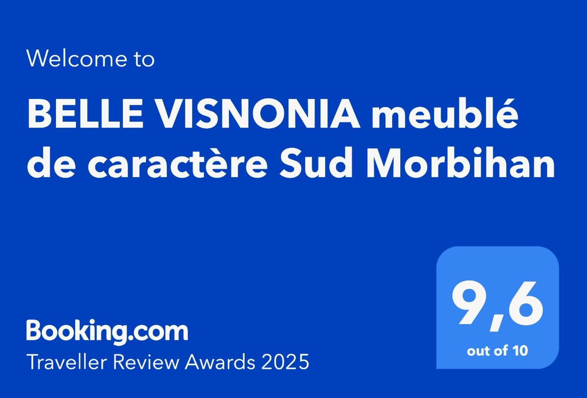 BELLE VISNONIA meublé de caractère Sud Morbihan Béganne Extérieur photo